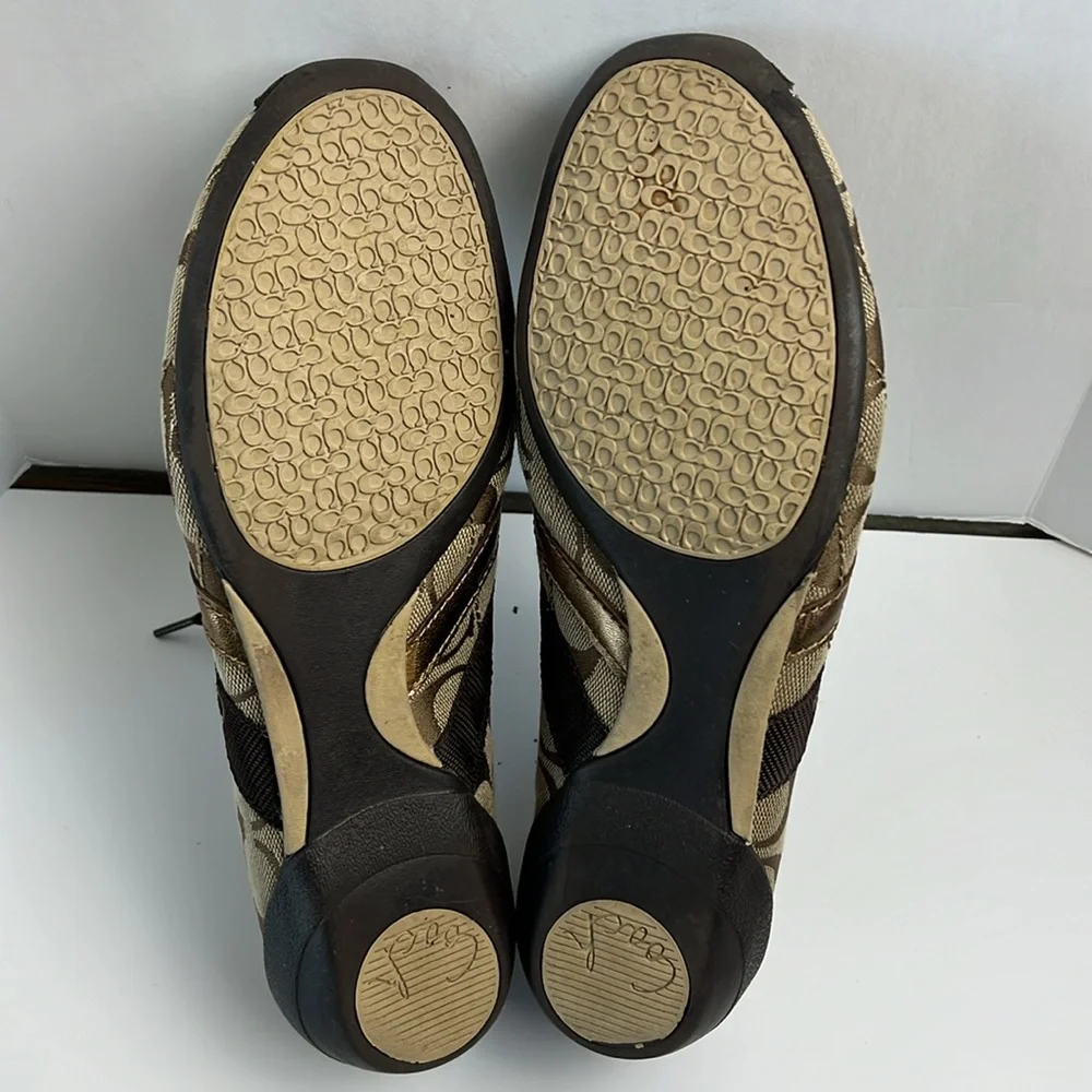 Coach Belina Logo Sneakers Sz 7.5